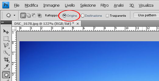 Strumento toppa - Origine