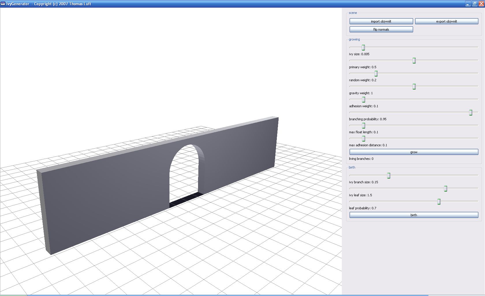 Aprire file in An Ivy Generator