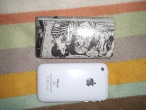 custodia iPhone dylan dog carta riciclata